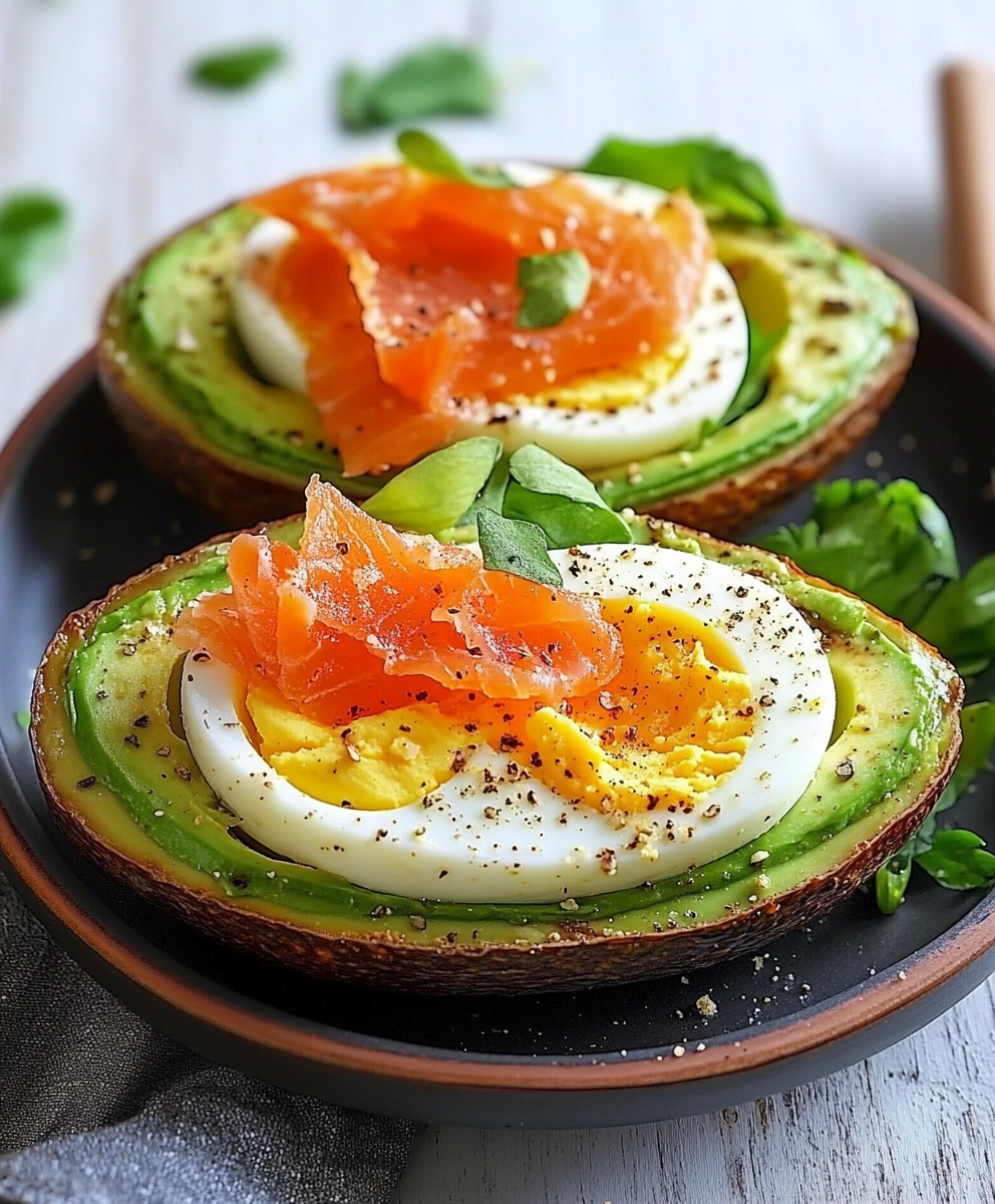 Avocado-Ei-Schalen mit Räucherlachs: So gelingt’s lecker!