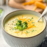 Cremige Brokkoli-Käse-Suppe – sättigend und Low Carb!