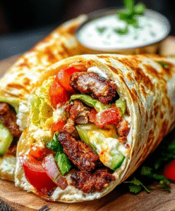 Der Low Carb Dürüm / Dönerrolle