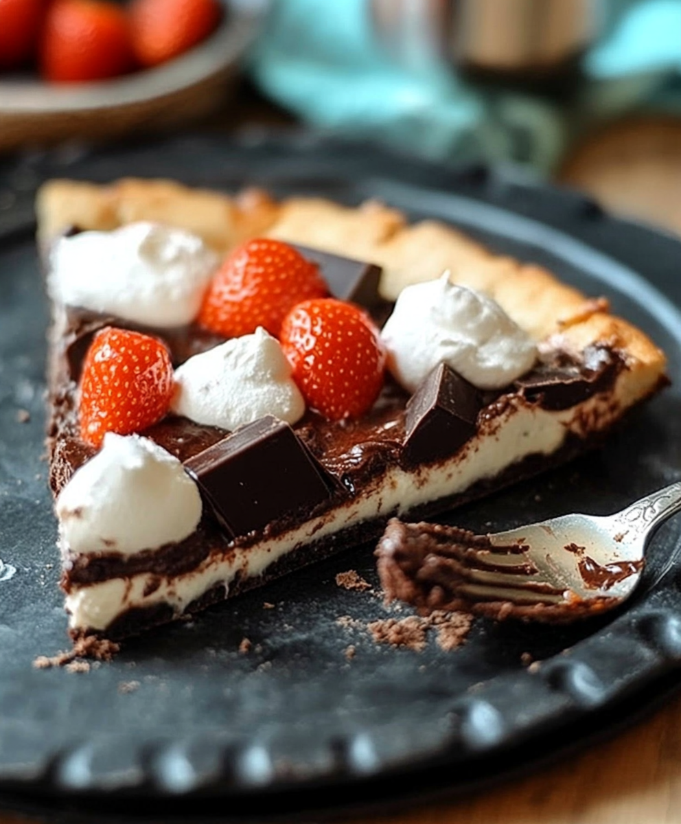 Die legendäre Schokoladenpizza – so köstlich und leicht!