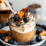 Gesundes Leinsamen Quark Low Carb Rezept fürs Frühstück