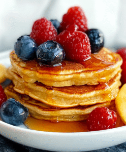 Herzhafte Low-Carb-Pancakes