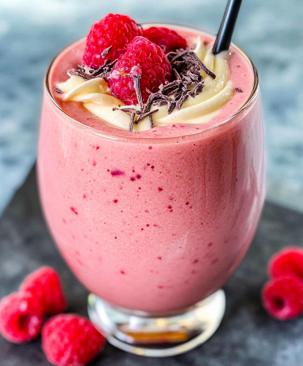 Himbeer-Vanille Proteinshake – Bringt Energie und Kraft!