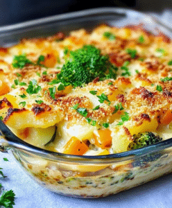 Kartoffel-Gemüse-Auflauf