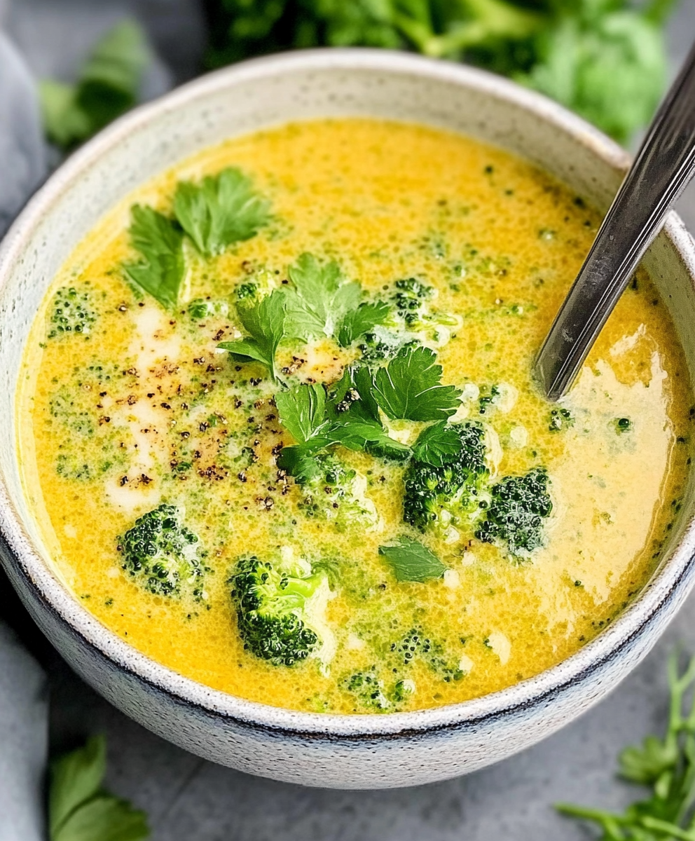 Keto Brokkoli-Cheddar-Suppe: Ein cremiger Genuss für dich!