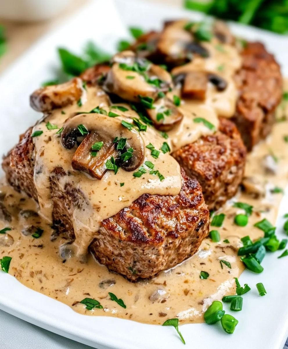 Keto Hacksteak mit Pilzrahmsauce: So gelingt es perfekt!