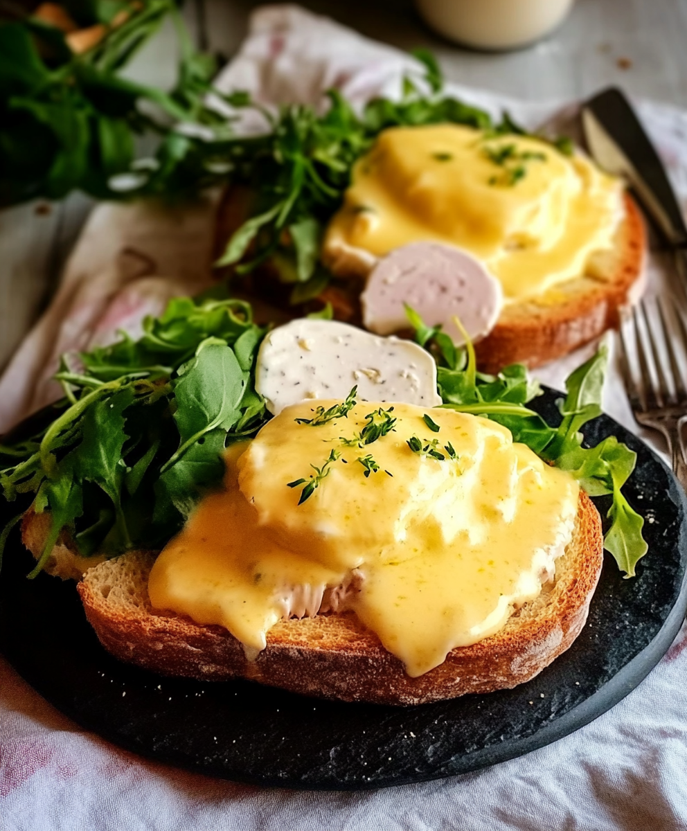 Leckeres überbackenes Low Carb Eiweißbrot mit Hollandaise: Genießen Sie die perfekte Köstlichkeit!