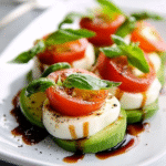 Low Carb Avocado Caprese