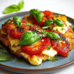 Low Carb Caprese-Schnitzel