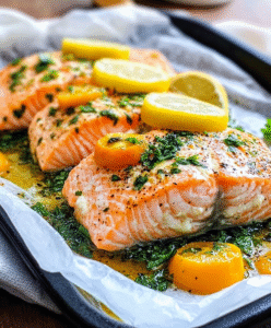 Low Carb Lachs-Schlemmerfilet aus dem Ofen