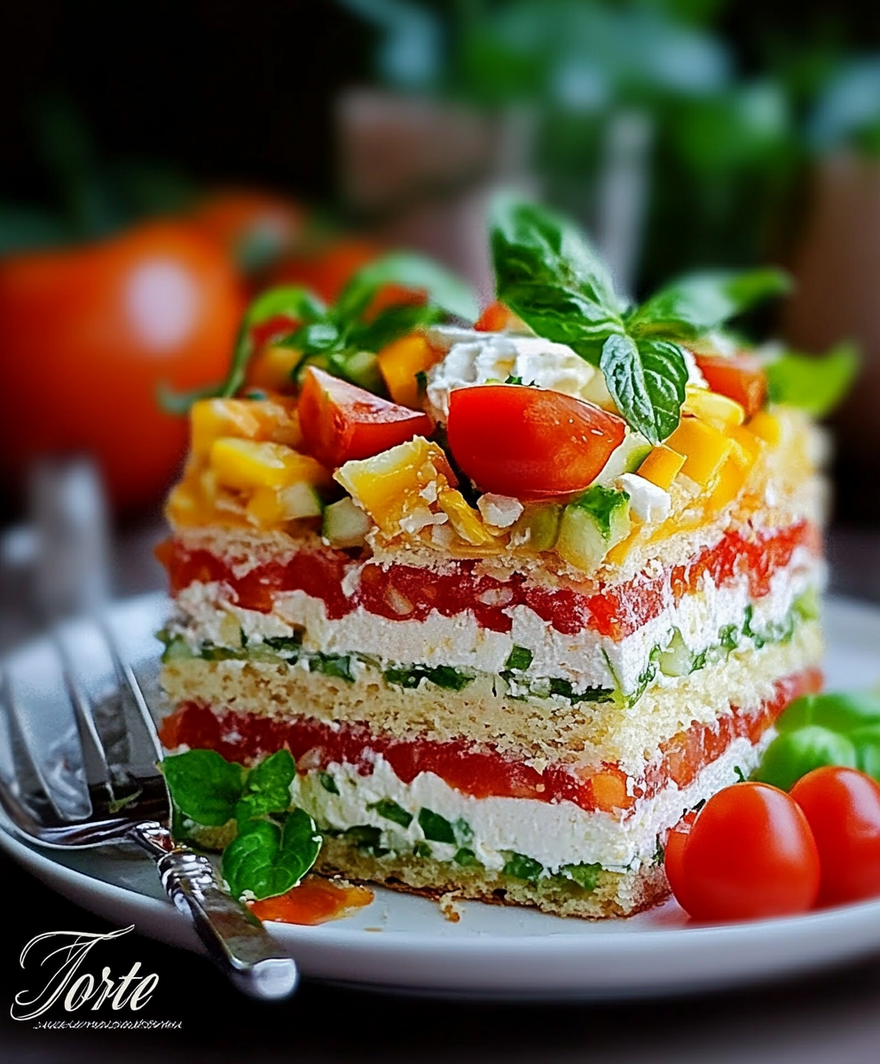 Low Carb Salattorte – Genuss ohne Reue entdecken!