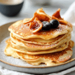 Low Carb Vanille-Pancakes ohne Mehl