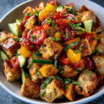 Panzanella, italienischer Brotsalat