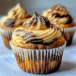 Saftige Low Carb Marmorkuchen Muffins
