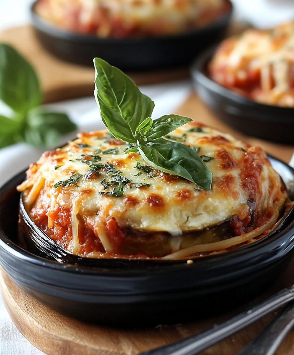 Überbackene Low Carb Auberginen Mozzarella Türmchen Italian Style – Entdecken Sie das perfekte Gericht ohne Kohlenhydrate!