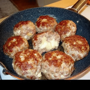 frikadellen mit käsefüllung