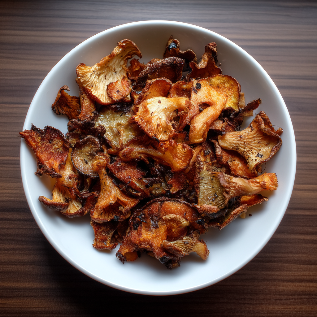 Knusprige Pilzchips: So gelingen sie perfekt und lecker! 4 knusprige pilzchips