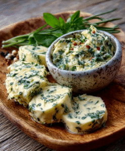 Balkonfrische Kräuterbutter