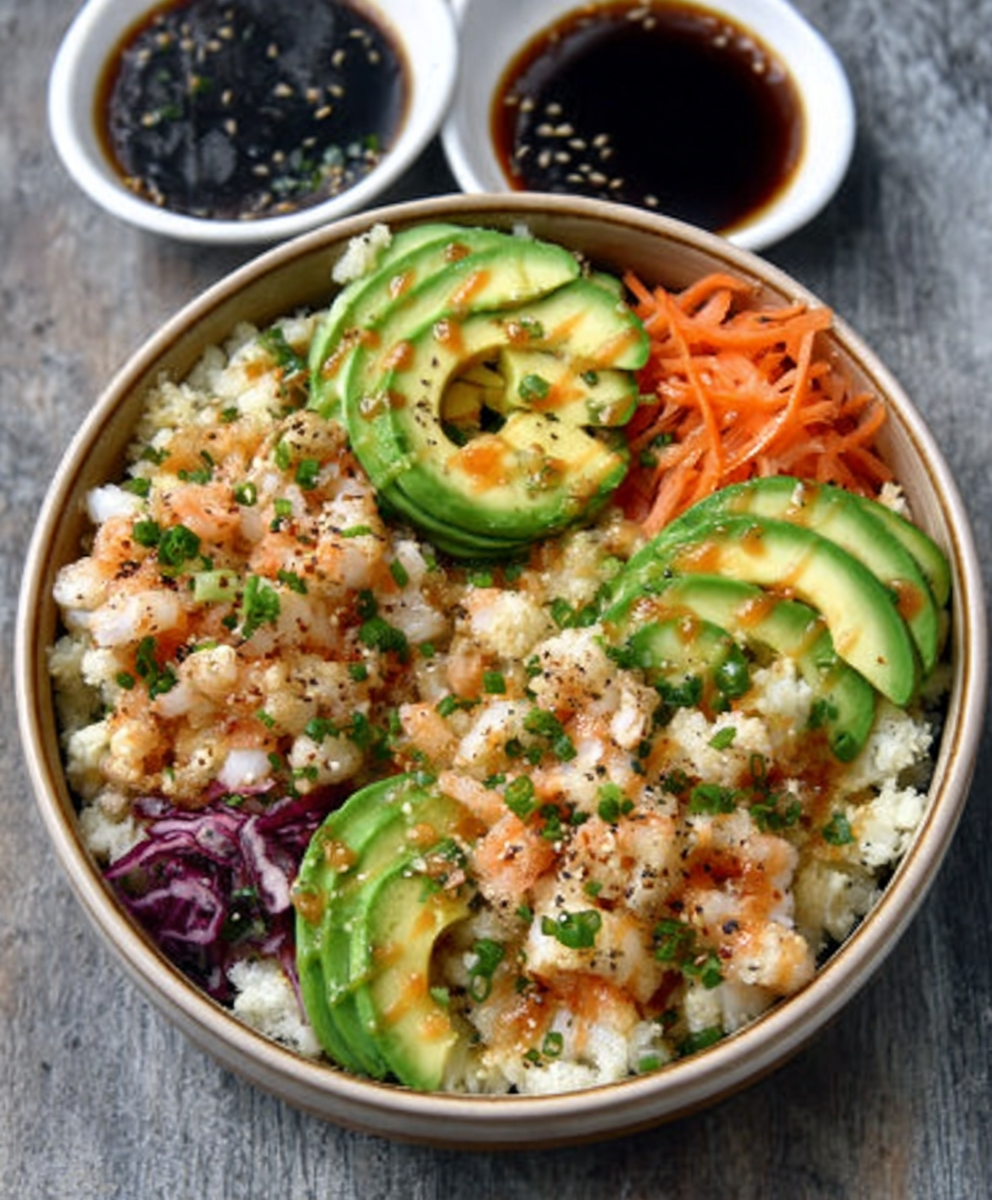 Blumenkohl-Sushi-Salat: Entdecke das neue Fit-Gericht!