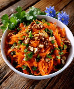 Fermentierter Möhren-Kombucha-Salat