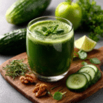 Gurken-Spirulina-Detox-Saft