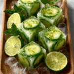 Gurkensalat-Eiswürfel