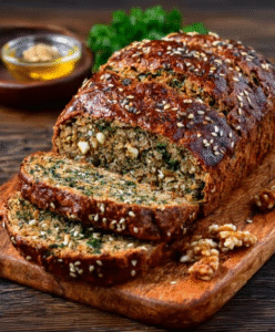 Keto-Algenbrot mit Meeresprotein