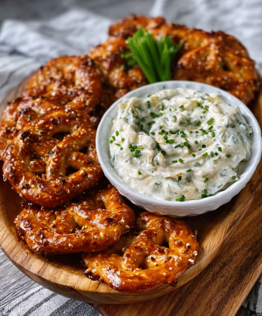 Keto-Brezeln mit Kräuter-Frischkäse-Dip: Ein leckerer Genuss! 4 Current image: Keto-Brezeln mit Kräuter-Frischkäse-Dip
