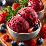 Keto Federweißer-Sorbet mit Erythrit