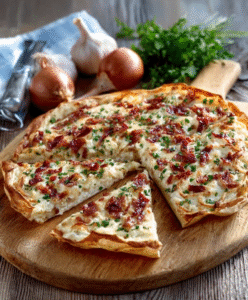 Keto Flammkuchen