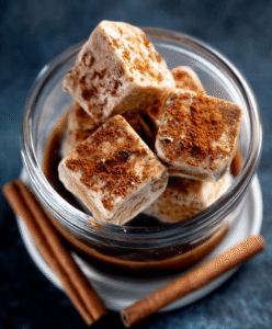 Keto-Kaffee-Eiswürfel mit Zimt (für Bulletproof Coffee)