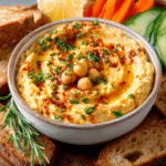 Keto-Kichererbsen-Ersatz aus Lupinenmehl (low-carb Hummus)