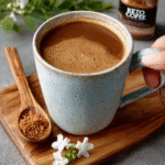Keto-Kokos-Milchkaffee mit Collagen-Pulver
