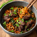 Keto Sauerbraten with Shirataki Noodles