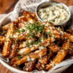 Keto Schwarzwurzel-Pommes mit Avocado-Aioli