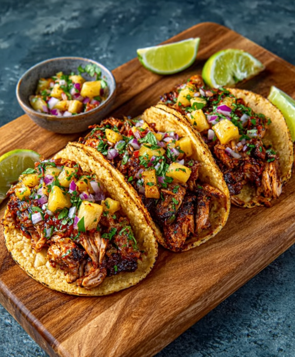 Keto-Tacos mit Pilz-Pastor und Low-Carb-Tortillas: Entdecke das leckere Rezept!