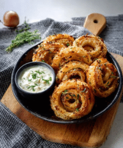 Keto Zwiebelmettbrötchen mit Mandelmehl