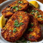 Knuspriges Auberginen-Schnitzel