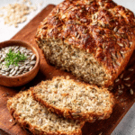 Low-Carb-Brot aus Sonnenblumenkernen