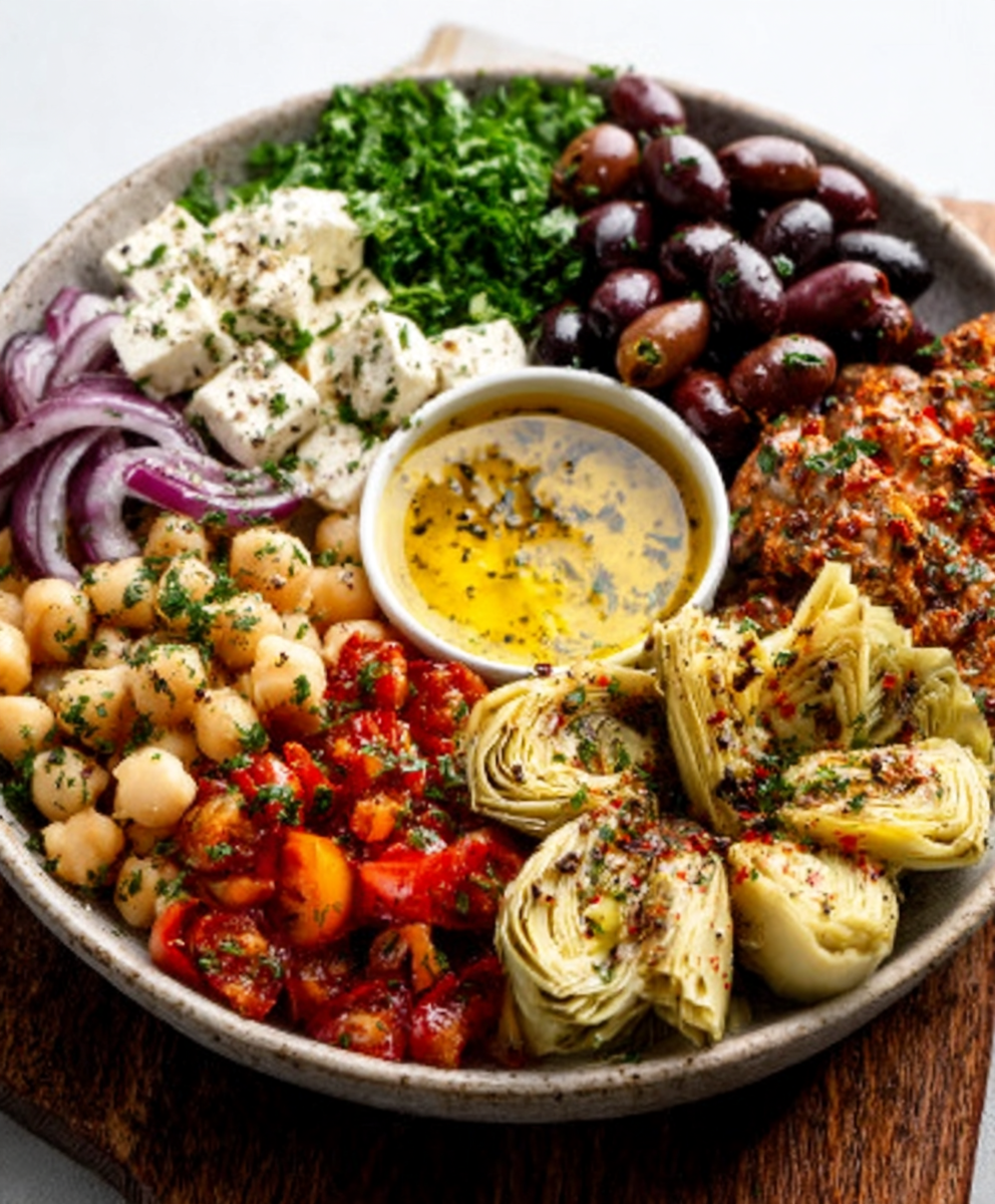 Mediterraner Keto-Teller: Entdecke köstliche Low-Carb-Rezepte!