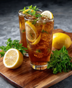 Minz-Melisse-CBD-Eistee