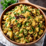 Cold Cauliflower-Curry Rice Salad (No Grains!)