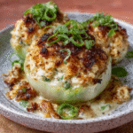 Gefüllte Kohlrabi Low Carb