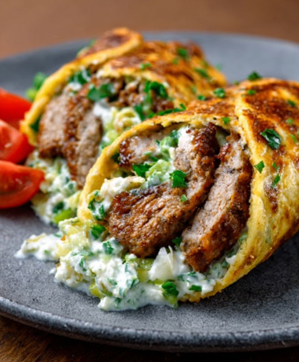 Gyros-Rolle Low Carb: Leckeres Rezept für fitte Genießer!