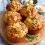 Herzhafte Käsemuffins
