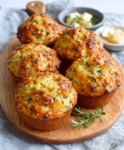 Herzhafte Käsemuffins