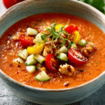 Kalte Keto-Gazpacho