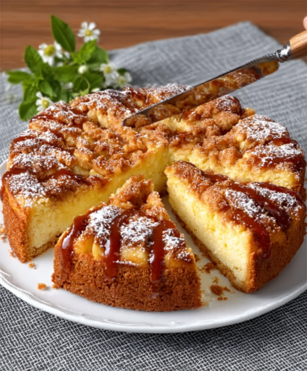 Keto-Apfelkuchen (nach Omas Art) – Ein Genuss für alle!