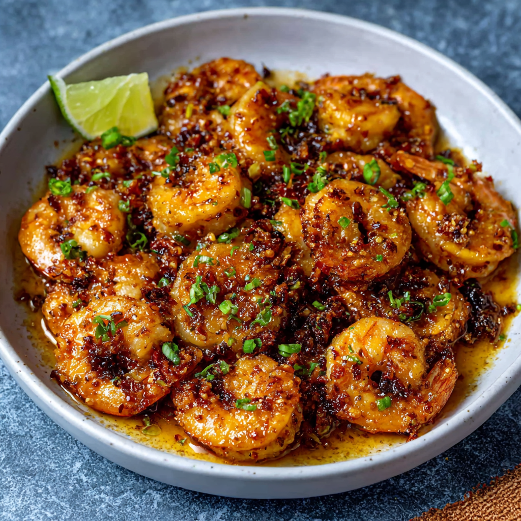 Keto-Chili-Crisp-Garnelen: Entdecke unser Rezept!
