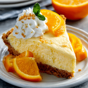 Keto-Eisboxkuchen Orange Creamsicle (Ohne Backen)